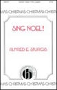 Sing Noel! TTBB choral sheet music cover